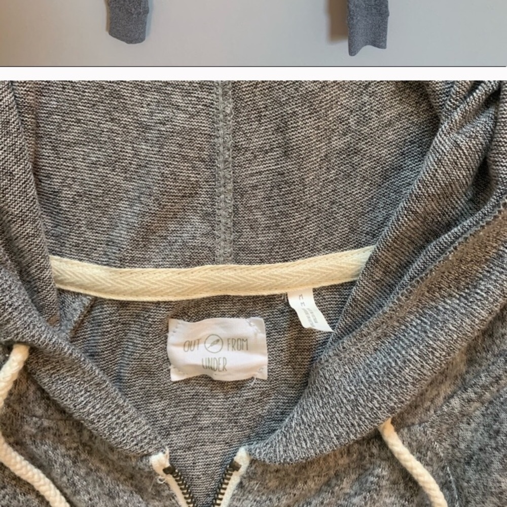 Zip up hoodie